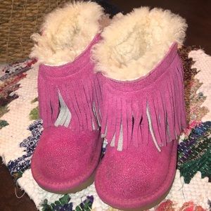 Toddler Fringe Ugg Boots 💝